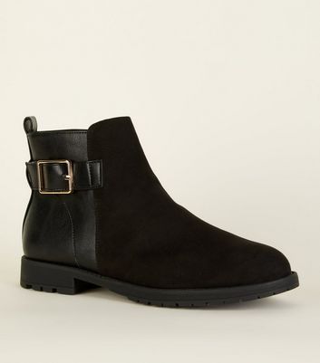 SchwarzeFlache Speichern Ankle Seitlicher Von Entfernen Artikeln Boots Später Gespeicherten Mit Wide – Fit Für Schnalle srdtQh